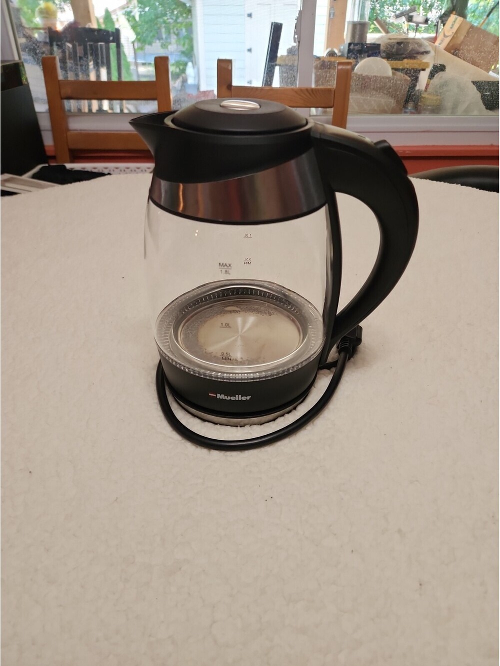 Mueller Ultra Kettle Model M99S 1.8 Qt Glass Electric Kettle